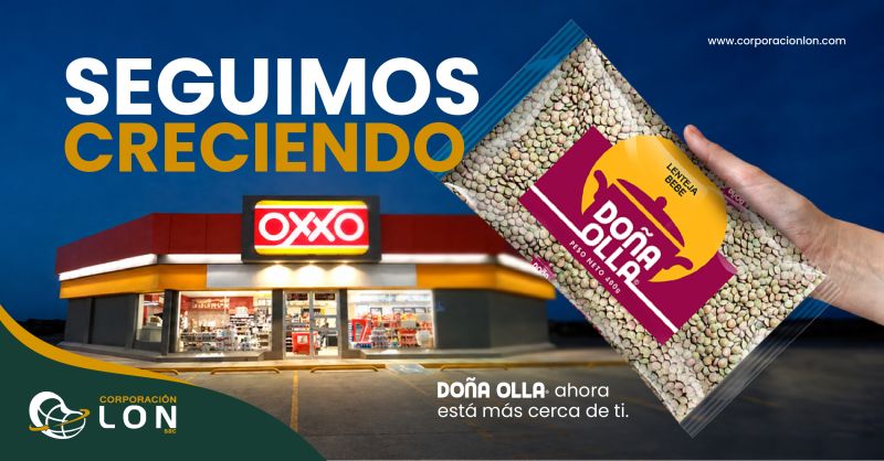 Our brand Doña Olla expands its reach to OXXO stores nationwide